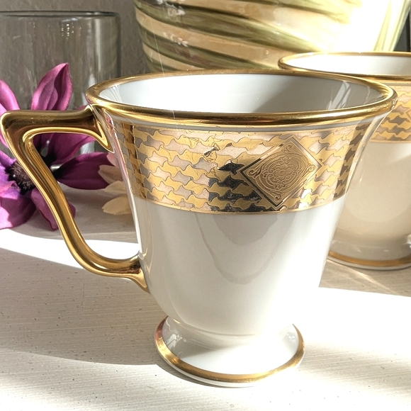Lenox Haute Couture Footed Cup ⭐ Set of 3 Teacups Mugs $270 - Picture 2 of 16